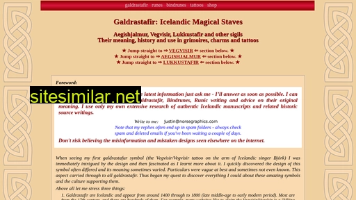 galdrastafir.com alternative sites