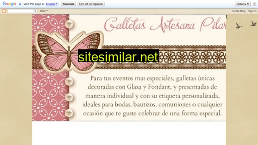 galletasartesanaspilar.blogspot.com alternative sites