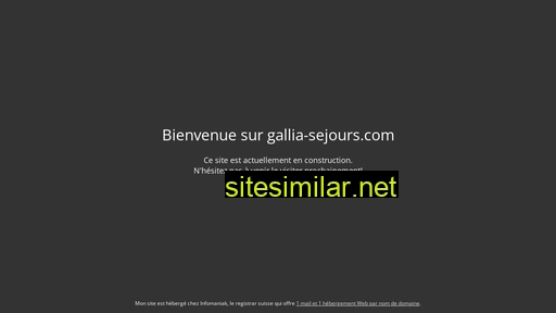 gallia-sejours.com alternative sites