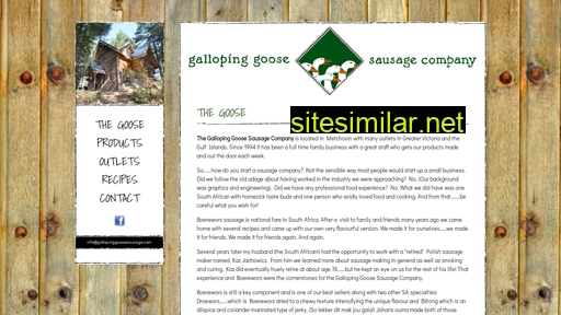 gallopinggoosesausage.com alternative sites