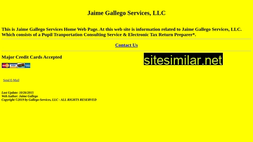 Gallego-services similar sites