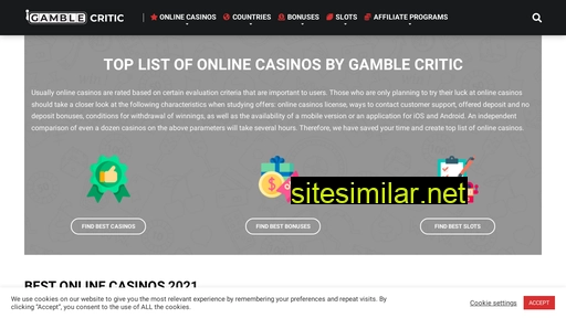 gamblecritic.com alternative sites