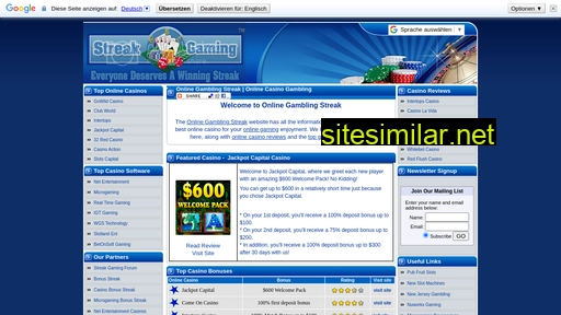 gamblingstreak.com alternative sites
