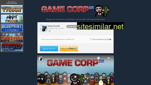 Gamecorpdx similar sites