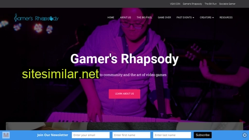 gamersrhapsody.com alternative sites