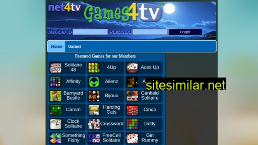 games.net4tv.com alternative sites