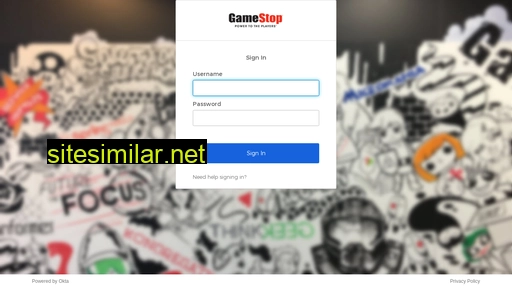 gamestop.okta.com alternative sites