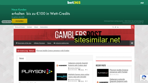 Gamblerspost similar sites