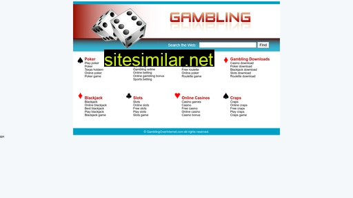 gamblingoverinternet.com alternative sites