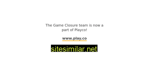 gameclosure.com alternative sites