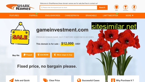 Gameinvestment similar sites