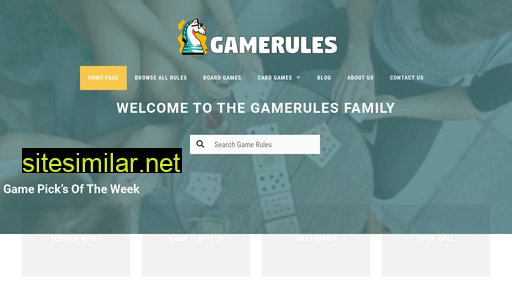 gamerules.com alternative sites