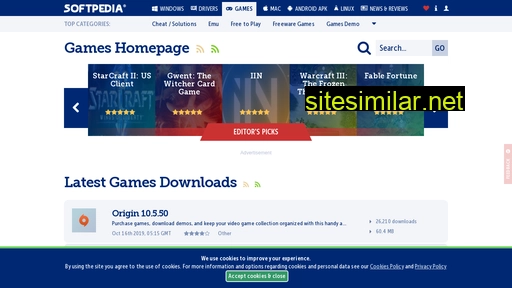 games.softpedia.com alternative sites