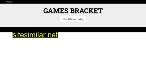 gamesbracket.com alternative sites