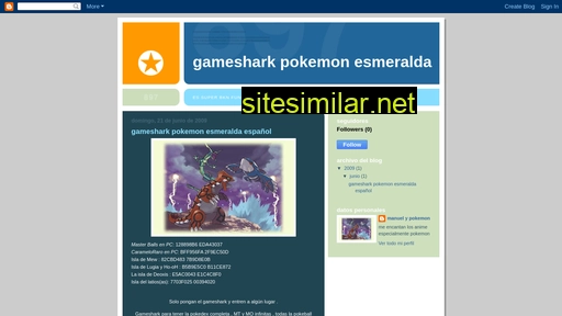 gamesharkpokemonesmeralda.blogspot.com alternative sites