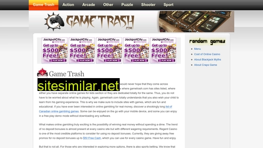 gametrash.com alternative sites