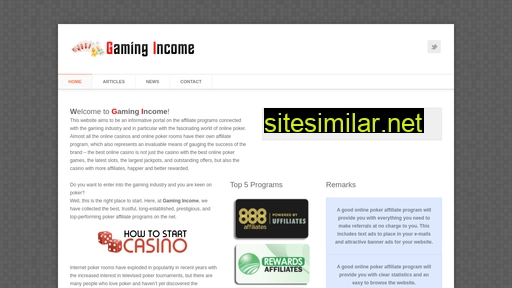 gamingincome.com alternative sites