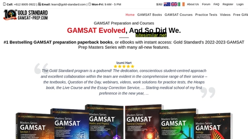 gamsat-prep.com alternative sites