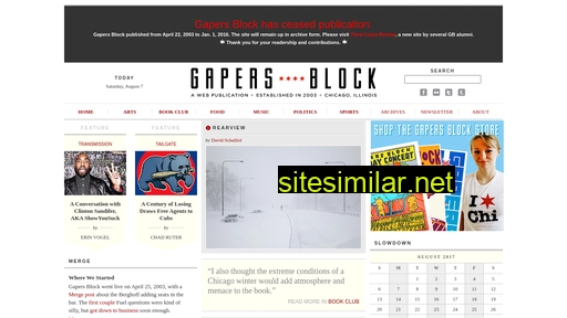 gapersblock.com alternative sites