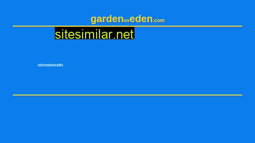 gardenoveden.com alternative sites