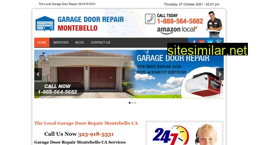 garagedoorrepairmontebellocal.com alternative sites