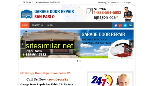 garagedoorrepairsanpablocal.com alternative sites
