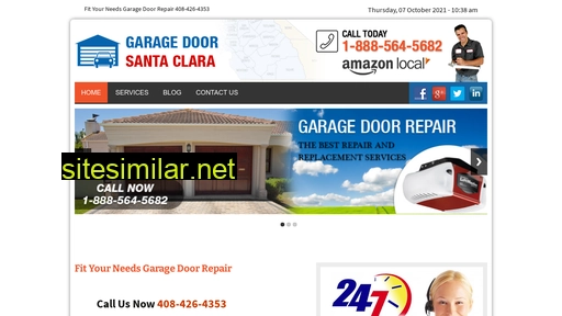 garagedoorsantaclaracal.com alternative sites