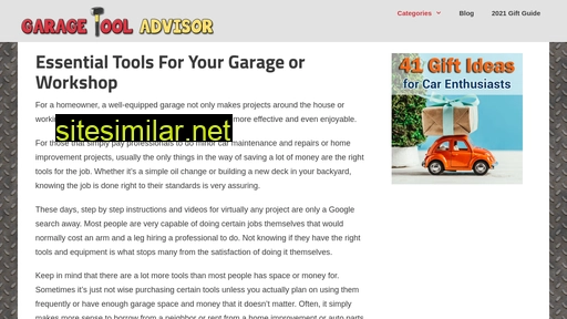 Garagetooladvisor similar sites