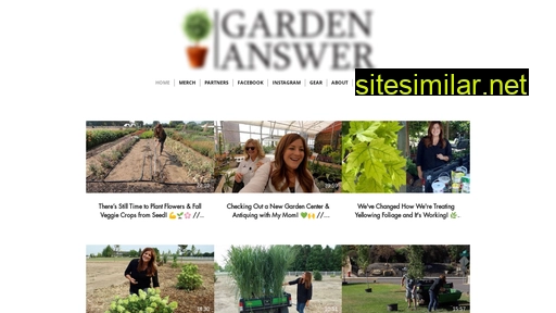 gardenanswer.com alternative sites