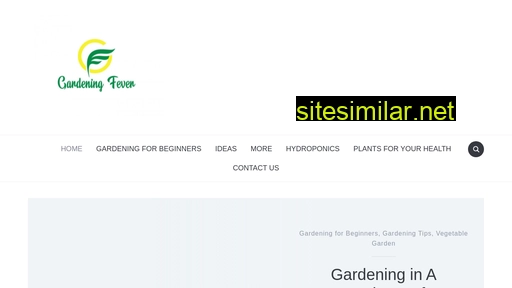 gardeningfever.com alternative sites