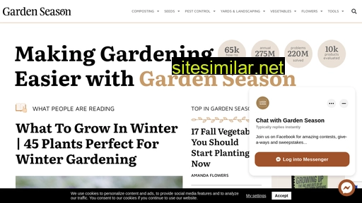 gardenseason.com alternative sites