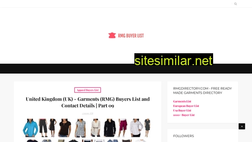 garments-buyerslist.blogspot.com alternative sites