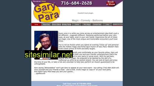 garyparamagic.com alternative sites