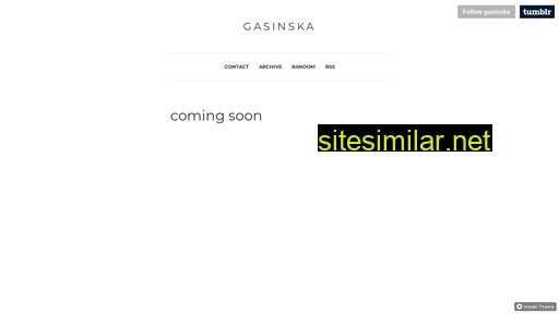 gasinska.tumblr.com alternative sites