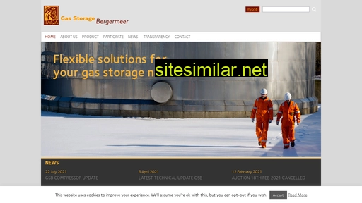 gasstoragebergermeer.com alternative sites