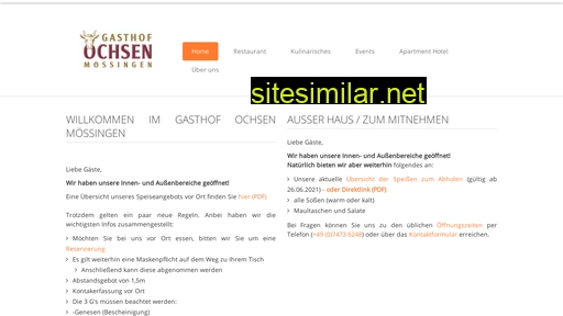 gasthofochsen.com alternative sites