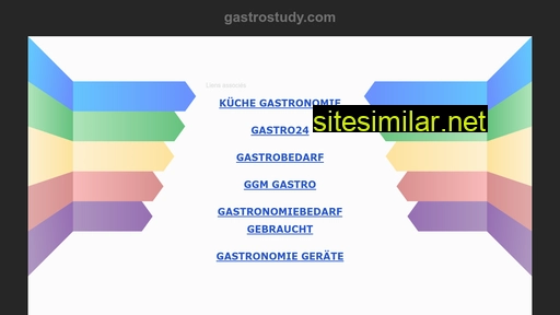 Gastrostudy similar sites