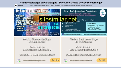 gastroenterologosenguadalajara.com alternative sites