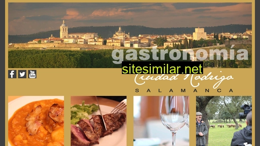 gastronomiaciudadrodrigo.com alternative sites