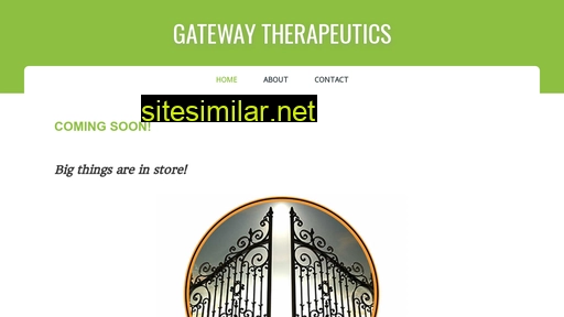 gatewaytherapeutics.com alternative sites