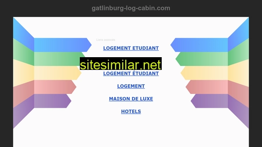 Gatlinburg-log-cabin similar sites