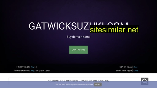 gatwicksuzuki.com alternative sites