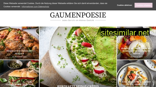 gaumenpoesie.com alternative sites