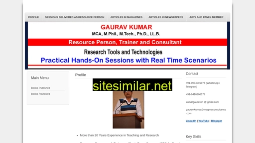 gauravkumarindia.com alternative sites