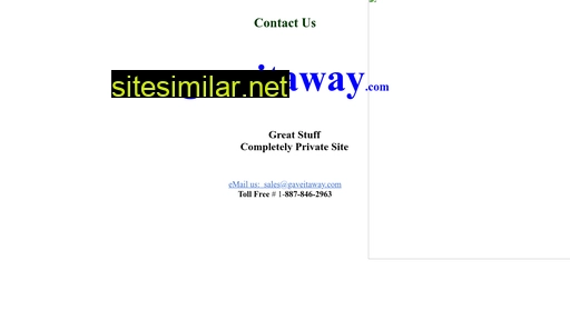 gaveitaway.com alternative sites