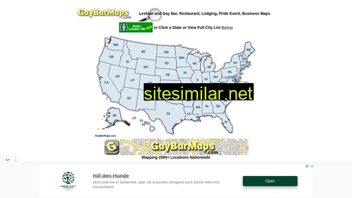 Gaybarmaps similar sites