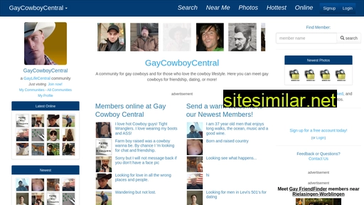 Gaycowboycentral similar sites
