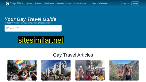 Gaycities similar sites