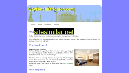 gayhotelsbrighton.com alternative sites