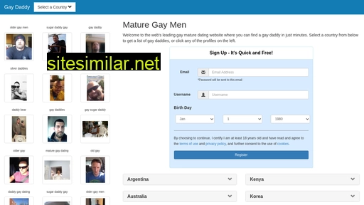 Gay-daddy similar sites
